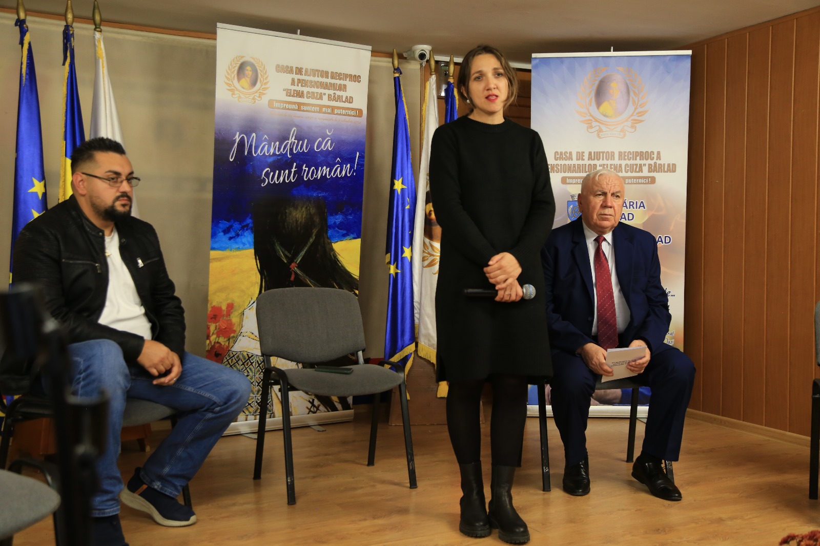 Imagini de la dezbaterea G.A.L. sala Al. I. Cuza Bârlad